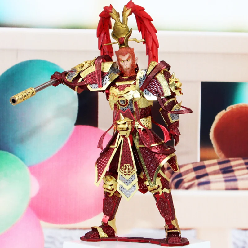 Металлический 3D пазл креативная модель Святого монаха Тан король обезьяны с