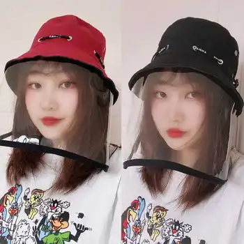

Multi-function Protective Cap Anti Infection Protective Hat Eye Protection Anti-fog Windproof Hat Anti-saliva Face Cover Cap