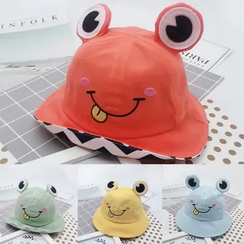 

children's cap Baby Boys Girls Summer Cartoon Sun Protection Hat Sunscreen Cap Fisherman's Hat baby accessories newborn