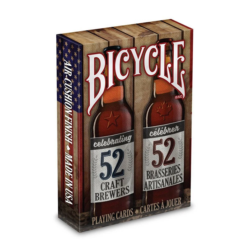 

1 deck Bicycle Cards Craft Beer Spirit of North America Playing Cards Regular Bicycle Deck Rider Back Card Magic Trick