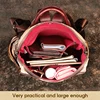 Women's Retro Backpack Genuine Leather Shoulder Bags 12 Inches Travel Bag For Lady Patchwork Quality Laptop Bag New Fashion 3
