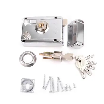 

Exterior Door Lock Kit Security Anti-theft Locks With Multiple Insurance