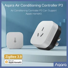 Aqara ar condicionado companheiro p3 com sensor de temperatura e umidade app controle remoto zigbee 3.0 para xiaomi mihome homekit