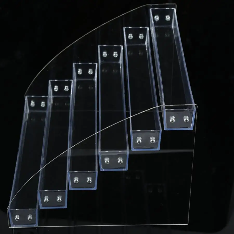 Прозрачный акриловый лак для ногтей, подставка для лака, держатель для губной помады, ювелирный дисплей, органайзер, коробка для хранения, оборудование для дизайна ногтей