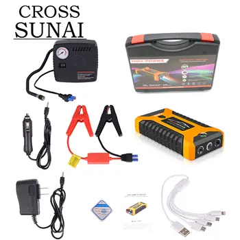 

Jump Starter Car Booster starting device car battery charger 12V Auto Vehicle buster Emergency start Power Bank 600A 20000mAh