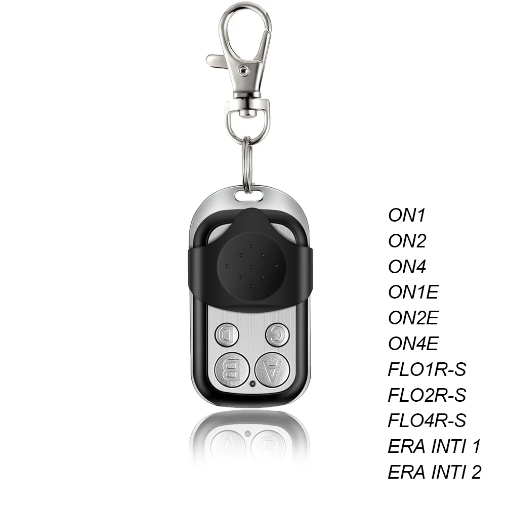 

FLORS FLO2RE FLO2R-S garage door remote control key chain for barrier command garage gate control rolling code