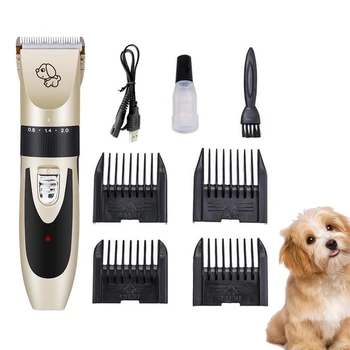 

Rechargeable Professional Hair Clipper Pet Cat Dog Rabbit Hair Trimmer Dog Hair Clipper Grooming Shaver Set Pets Haircut Tool