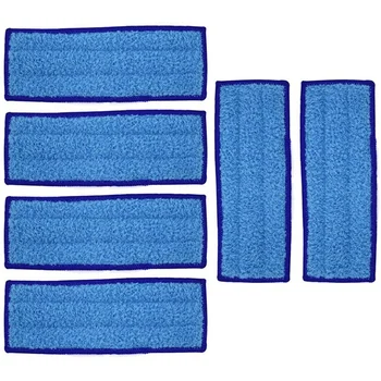 

Washable Wet Mopping Pads Cloths Replacement for IRobot Braava Jet 200 Series 240 241 Model, 6-Pack