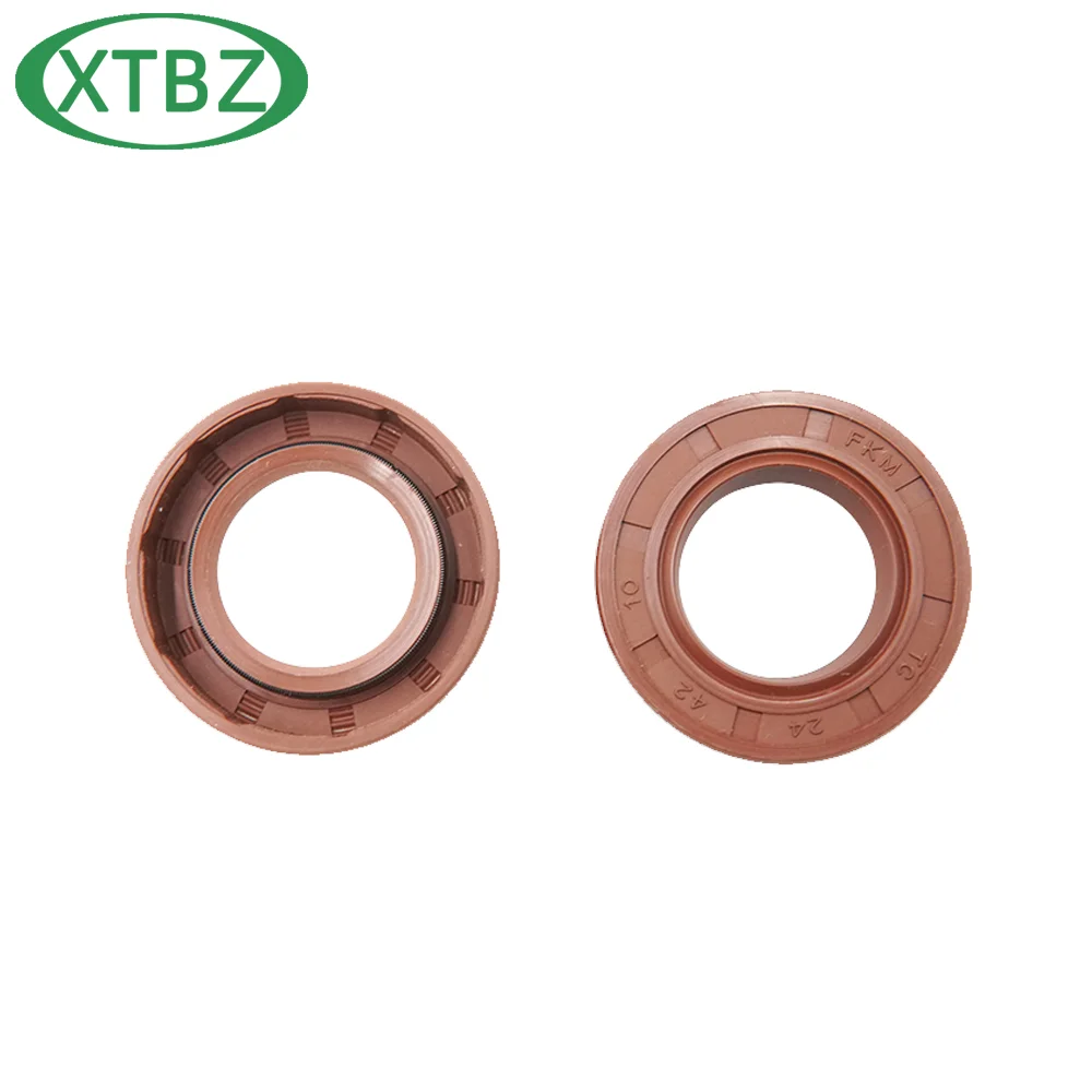 uxcell Metric Rotary Shaft Oil Seal 17 x 35 x 10 17x35x10mm TC Double Lipped 