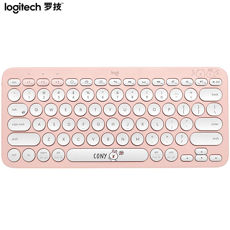 Bluetooth клавиатура Logitech K380 Беспроводная игровая бесшумная мини для Mac Chrome OS Windows IPhone