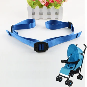 

Safe Stroller Seat Back Belt Adjustable High Chair Baby Car Backrest Belt Children Chair Safety Strap With Locking Clip Buckle