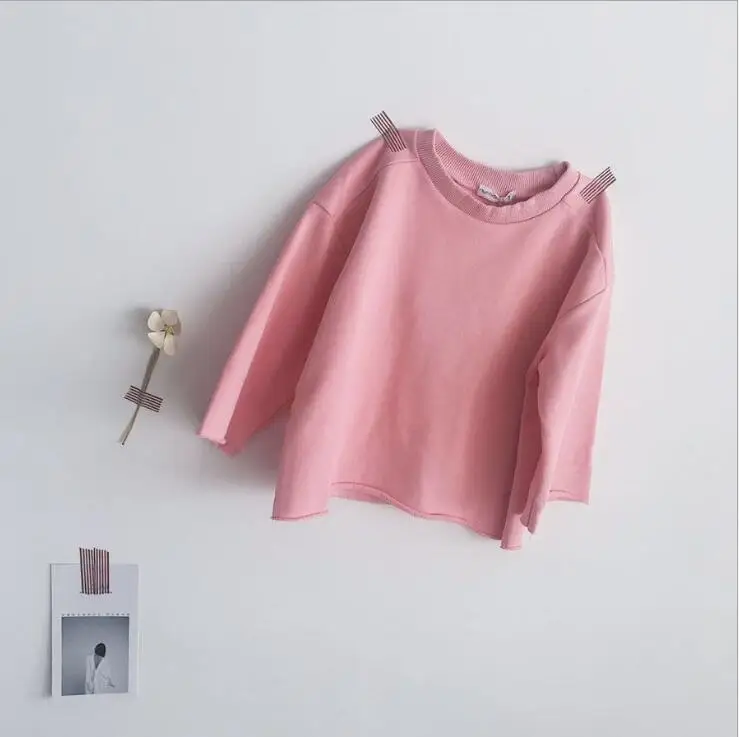 New Arrival Girls T Shirt Long Sleeve Autumn Kids Top Tees 2-7 years