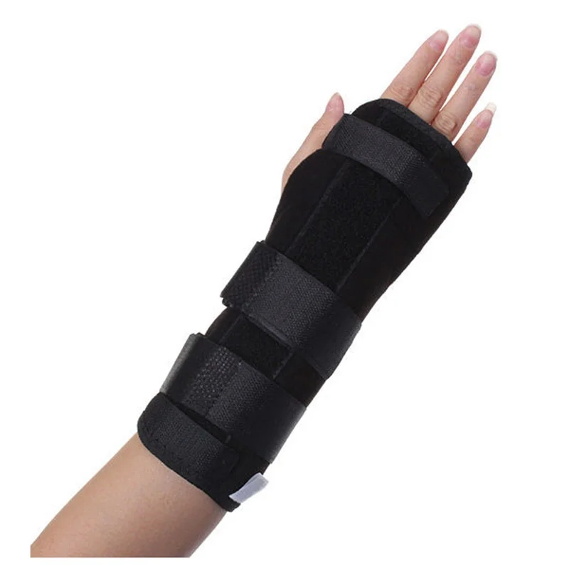 Черный фиксатор для запястья запястного туннеля артрит Спорт Sprain Pain правая рука M