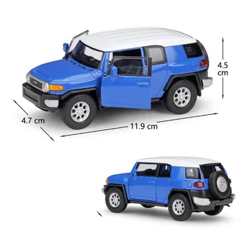 

11.5cm 1:36 DieCast Model Scale Classic Car Model FJ SUV Pull Back Educational cool car For Children Kids or decoration Toys