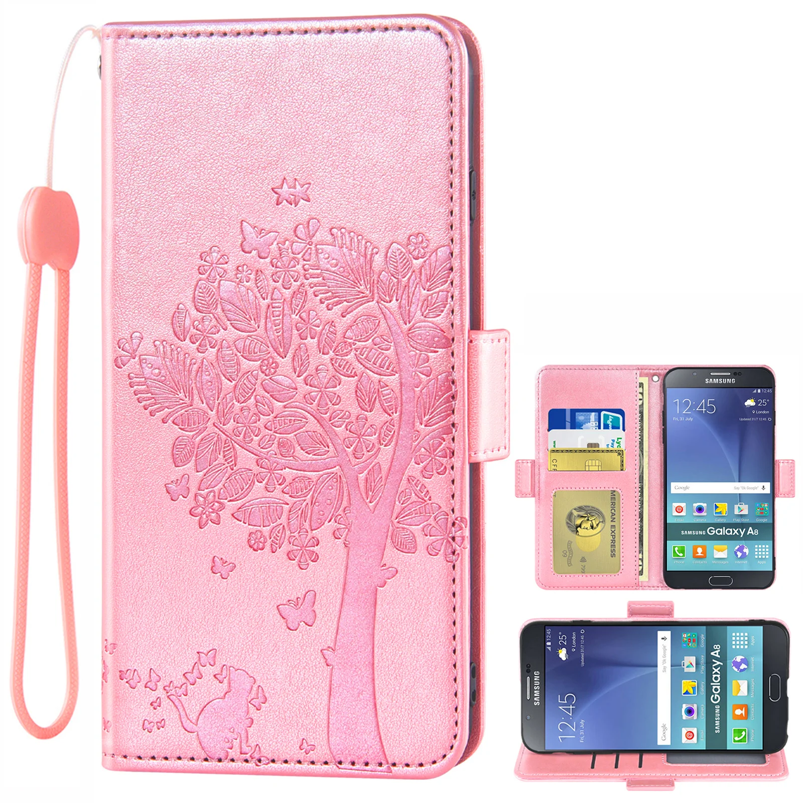 Leather Filp Cover Wallet Phone Case For BlackBerry Classic KEY2 KEYone | Мобильные телефоны и аксессуары