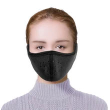 Мужская и женская бинауральная теплая маска для спорта на открытом воздухе, лыжные термо-удобные наушники для верховой езды, для велоспорта, мягкие, полулицевые, походные, Осень-зима