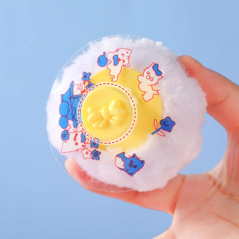Baby Soft Face Body Cosmetic Powder Puff New High Quality talcum powder Sponge Box Case Container 1PCS