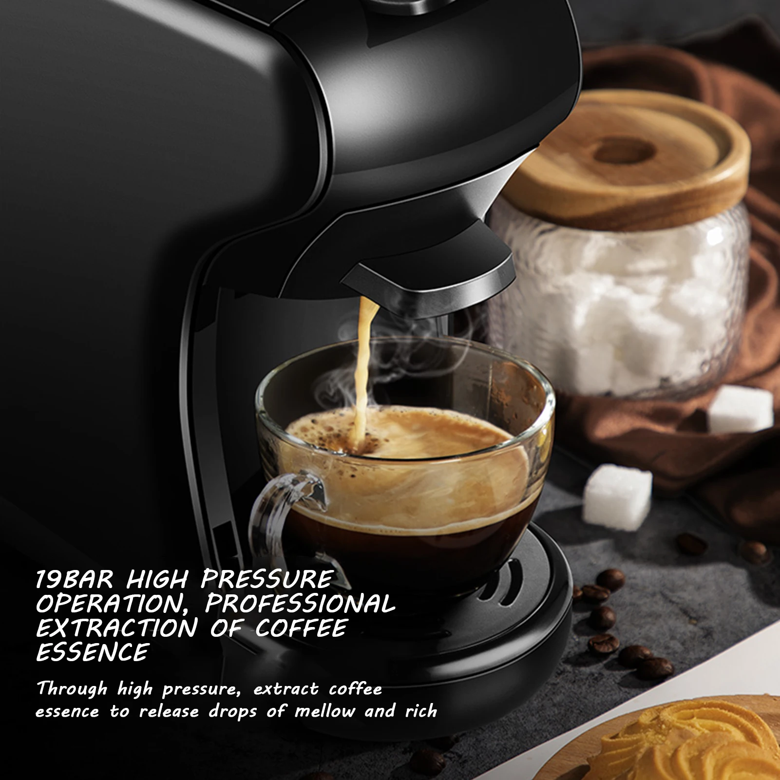 Fully Automatic Capsule Coffee Maker 