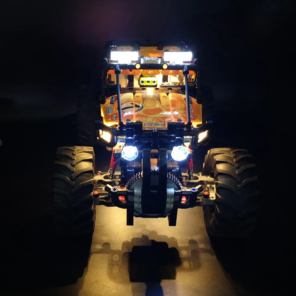 Светодиодный светильник Kyglaring для Technic 42099 4x4 X Treme внедорожника (автомобиль не