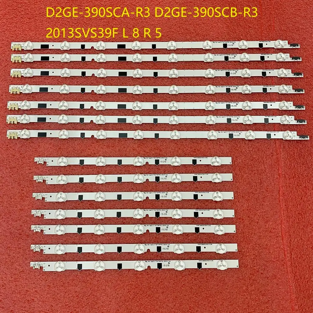 14 шт. светодиодная подсветка полосы для Samsung UE39F6800 UE39F5370 UE39F5000AK UE39F5300AW UE39F5500 UE39F5030