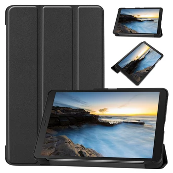 

3-Folded Case For Samsung Galaxy Tab A 8.0" inch 2019 S-Pen Magnetic Cover For Samsung SM-P200 SM-P205 SM-T290 SM-T295 Fundas