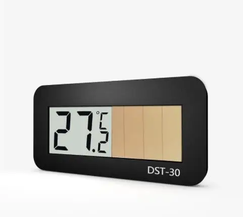 Солнечный Электронный Цифровой температурный дисплей настольный DST-30 ЖК-дисплей водонепроницаемый термометр