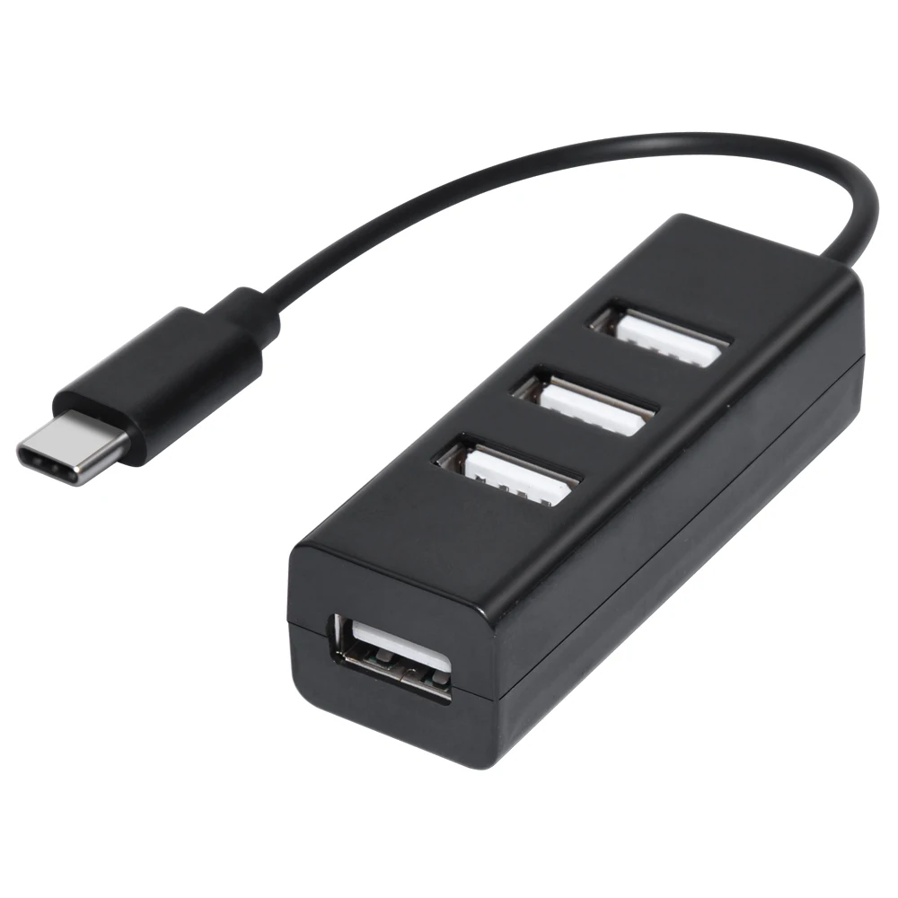 Концентратор DeepFox Type C с 4 портами usb разветвитель концентратор для Macbook Pro iMac ПК