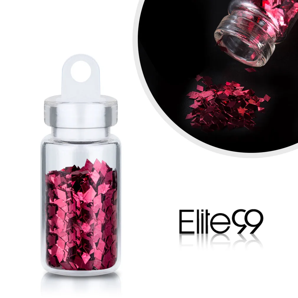 Elite99 Colorful Acrylic Nail Sequins Shining Paillette Decor Mini Bottle Nail Art Glitter Decoration Manicure For DIY Nail Art - Цвет: 003-B0909