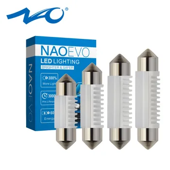 

NAO C5W led 36mm Festoon 31mm 39mm 41mm C10W Bulb Car Interior light SMD 3030 LED Auto Reading Dome Lamp 12V 6000K White