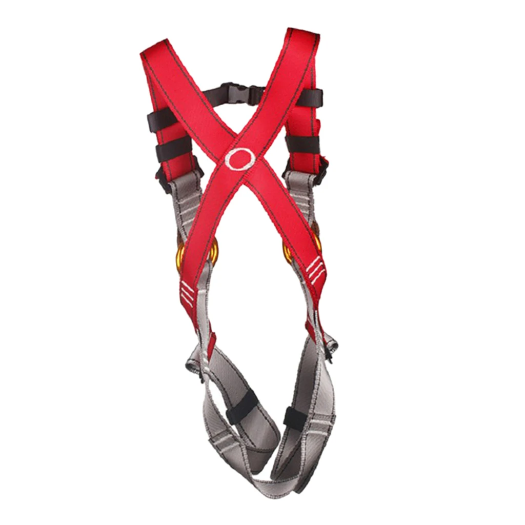 Durable Outdoor Climbing Harness Full Body Harness Kids` Safety Sitting Belts Strap Safety Rope Belts for Kids Girls Boys