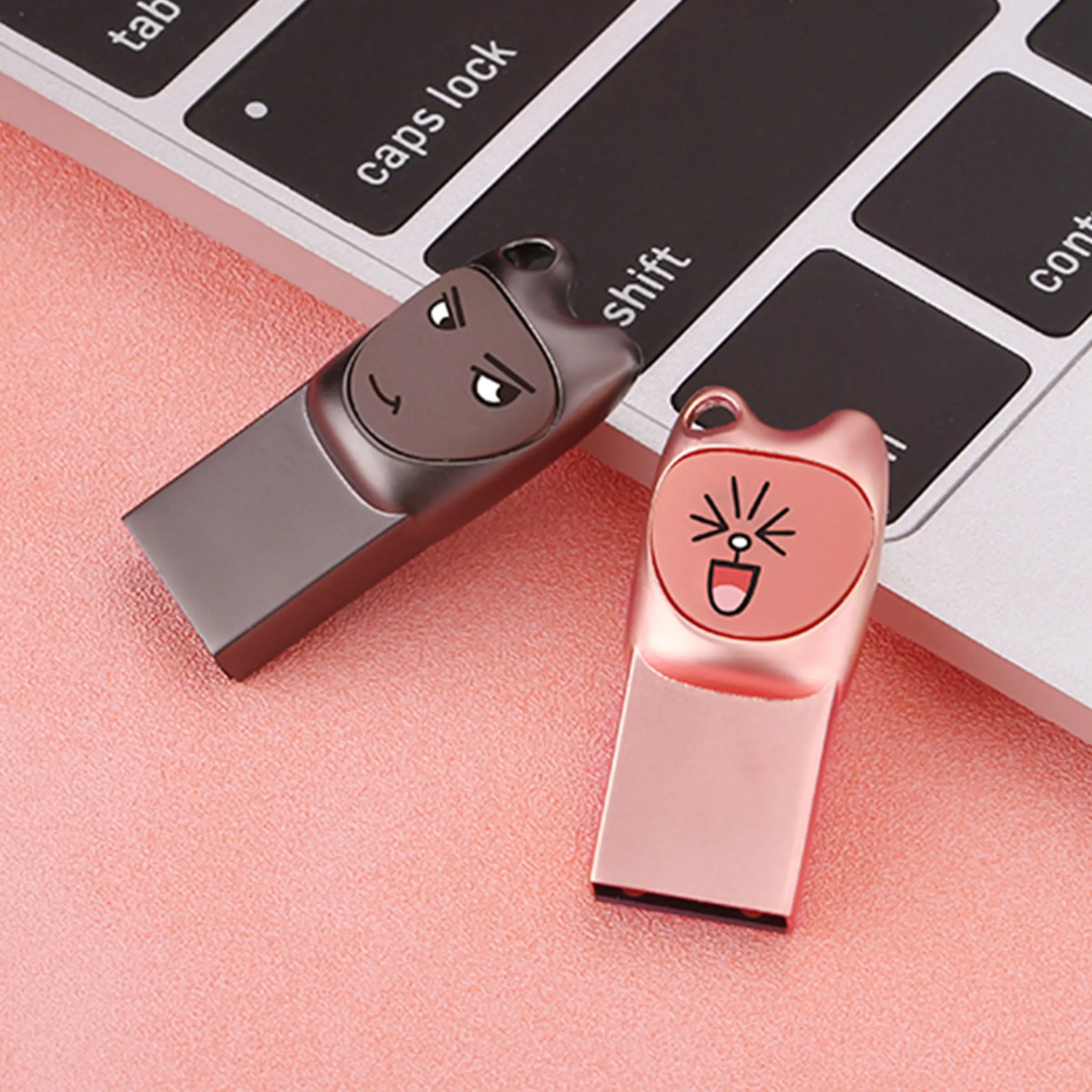 Usb флеш-накопитель Instagram с милым мультяшным котом, карманный мини-накопитель, размер 32 г, 64 г, флеш-накопитель, прекрасный светильник, Подарочный флеш-накопитель, бесплатный адаптер OTG