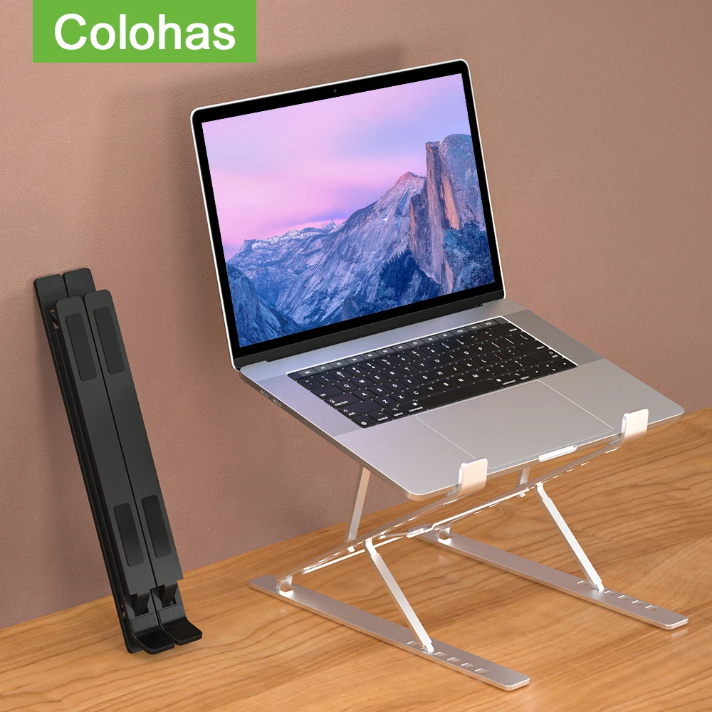suporte para notebook,suporte notebook,Suporte ajustável do portátil base suporte de mesa portátil notebook suporte para macbook computador portátil tablet suporte