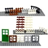 City door windows Accessories Building Blocks House Fence Stairs Ladder MOC Parts Bricks Toy for kid Compatible All Brands ► Photo 1/6