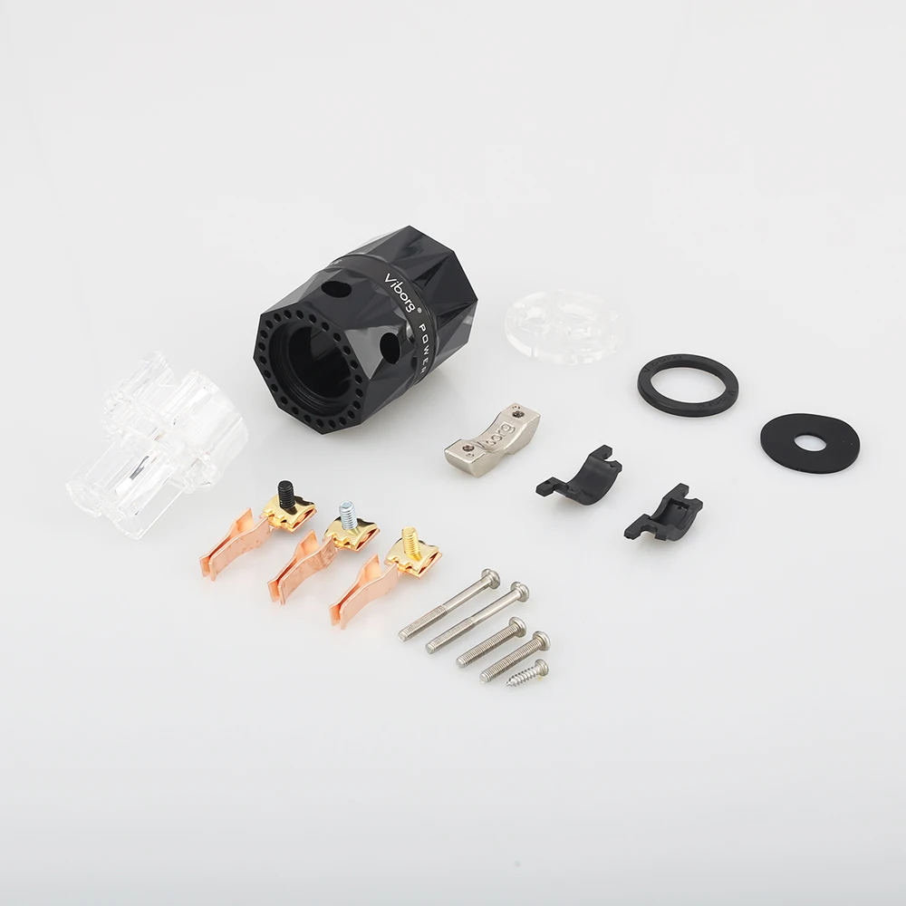 Cabo de Alimentação de Áudio Plugue de Alimentação Ve503 + Vf503 Viborg Transparente Cobre Puro Eur Schuko Alta Fidelidade Cabo Conector Fêmea Iec 99.99% - Image 6