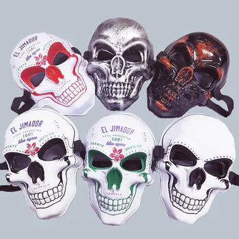 

20pcs Halloween Party Scary Masks Festival Skull Skeleton Ghost Full Face Masks Party Costume Halloween Accessory Cosplay adult