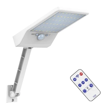 

Upgraded 48 leds solar street light Outdoor IP65 Waterproof PIR Motion Sensor Lamp Garden Yard Emergency remote control