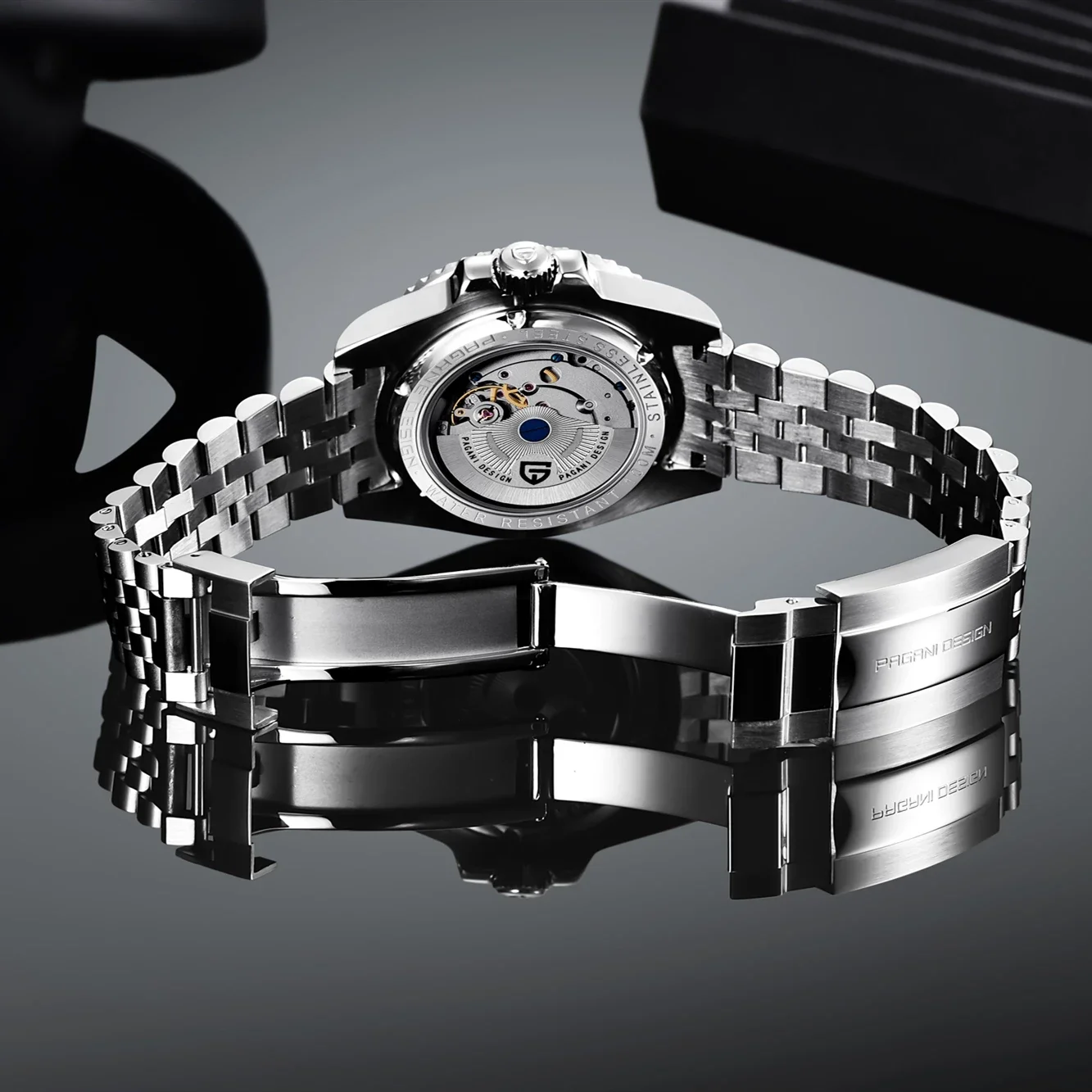 PAGANI DESIGN Luxury GMT Automatic Mechanical Watches For Men Classic High Quality Sapphire Glass Watch Fashion