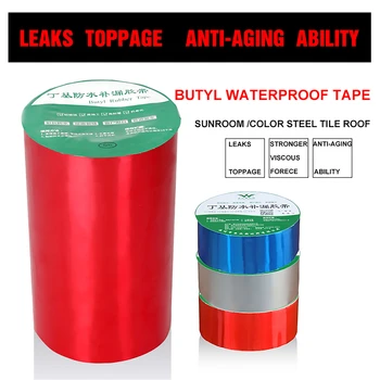 

Butyl waterproof tape Used For Vehicles Truck Bodies Containers RV's Campers Sealing Roof Flashing Plumbing Carriage Sunroom
