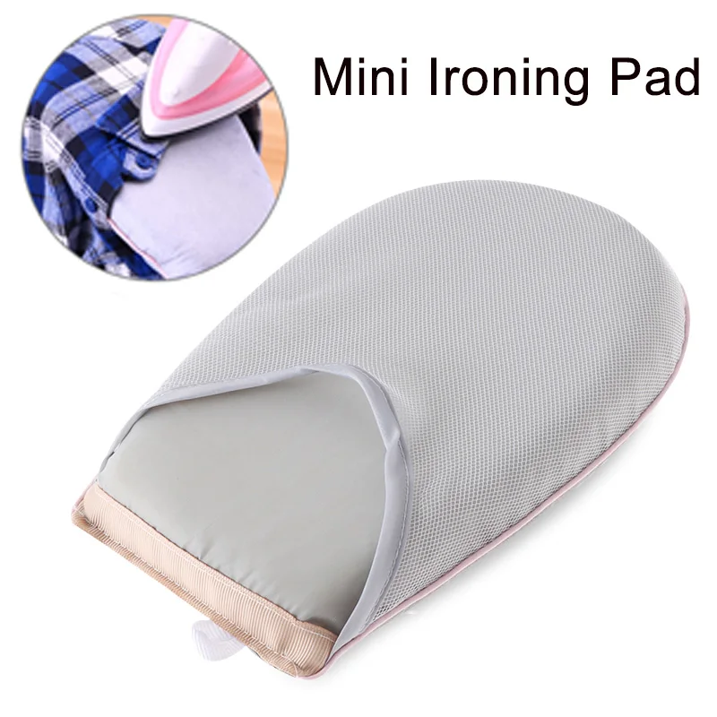 Hand Held Mini Ironing Pad Sleeve Ironing Board Holder Heat Resistant