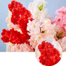 1 шт. цветок высокого качества симуляция вишни цветы растения цветы Свадьба День святого Валентина вечерние украшения искусственный цветок