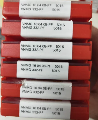 10 шт. твердосплавная вставка VNMG 160408-PF 5015