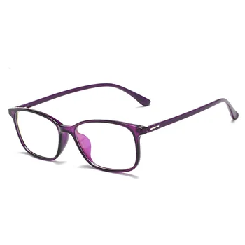 

1047 2020 new ultra light TR90 blue light proof computer goggles square non degree blue film flat glasses