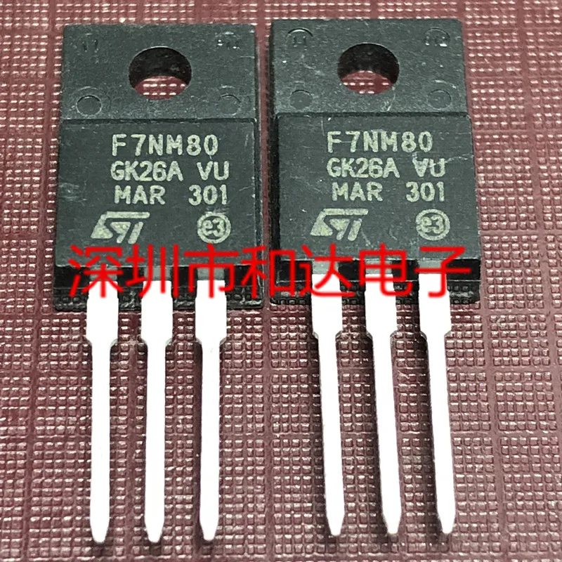 STF7NM80 F7NM80 импорт до 800 v-220-f 7 a |