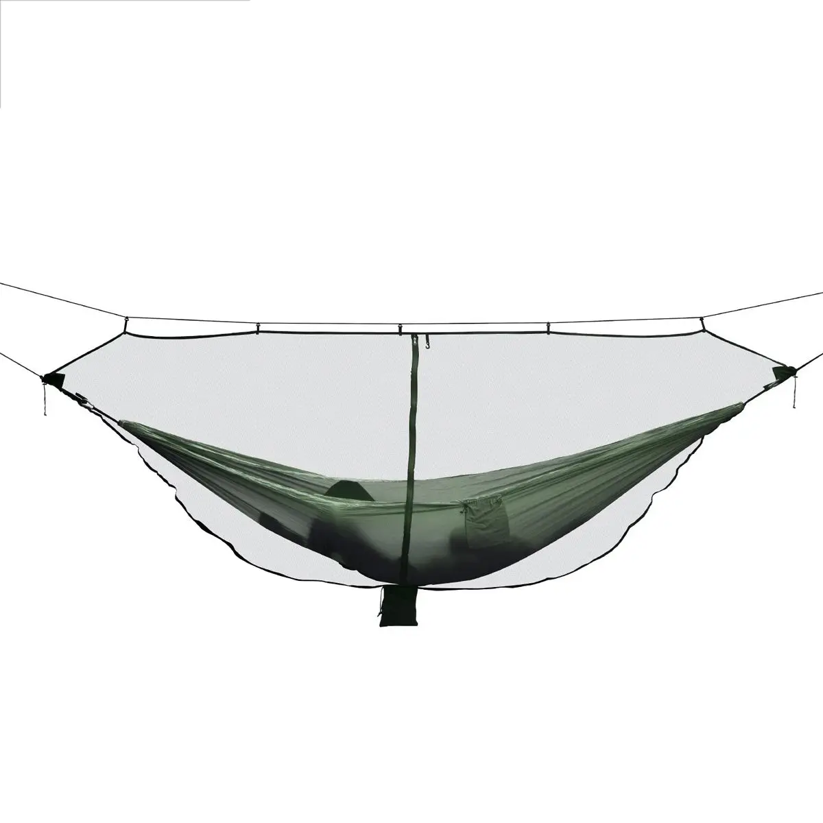 Army Green Открытый Дорожный гамак москитная сетка портативный разделительный светильник и сильный Материал нейлоновая сетка три цвета сетка от насекомых - Цвет: Army Green