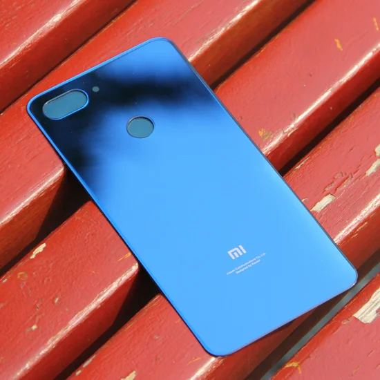 Оригинальная запасная крышка батарейного отсека Xiao Mi стекло для Xiaomi 8 Lite защитная
