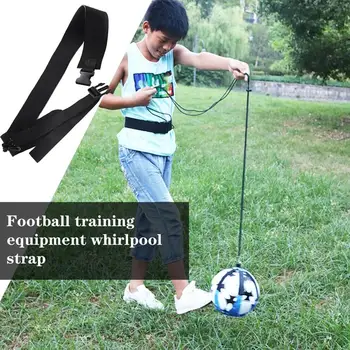 

Football Kick Solo Trainer Belt Waist Belt Control Skills Soccer Practice Training Aid Equipment Foot Shoot Assistance