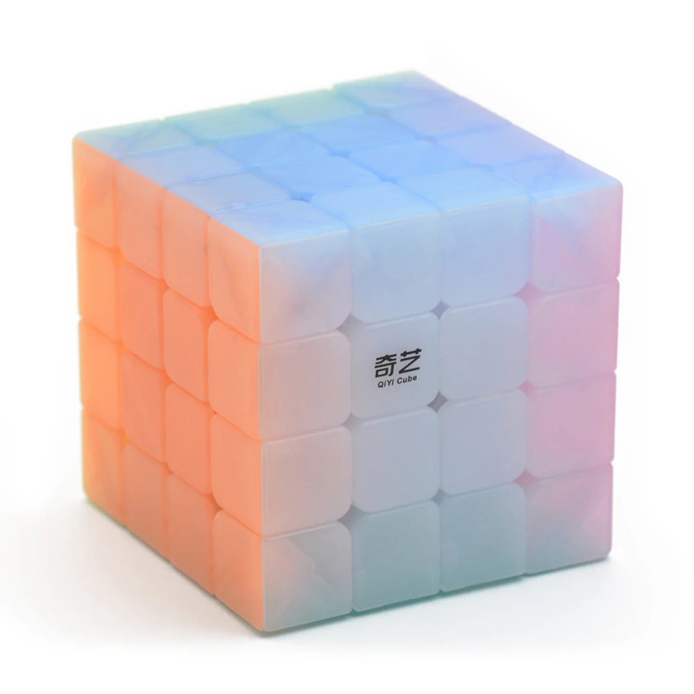 

Qiyi Mofangge Qiyuan S Jelly Colour 4x4x4 Magic Cube Puzzle Cubes Children Kids Educational Toys Christmas Gift