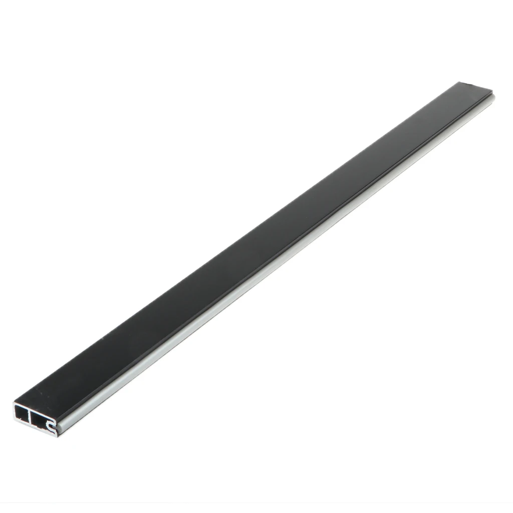 Black Wardrobe Clothes Hanger Pull Out Closet Rod Rail Organizer Rack Clothes Bar Hanger Rod Wardrobe Pole Drying Rack Bar 