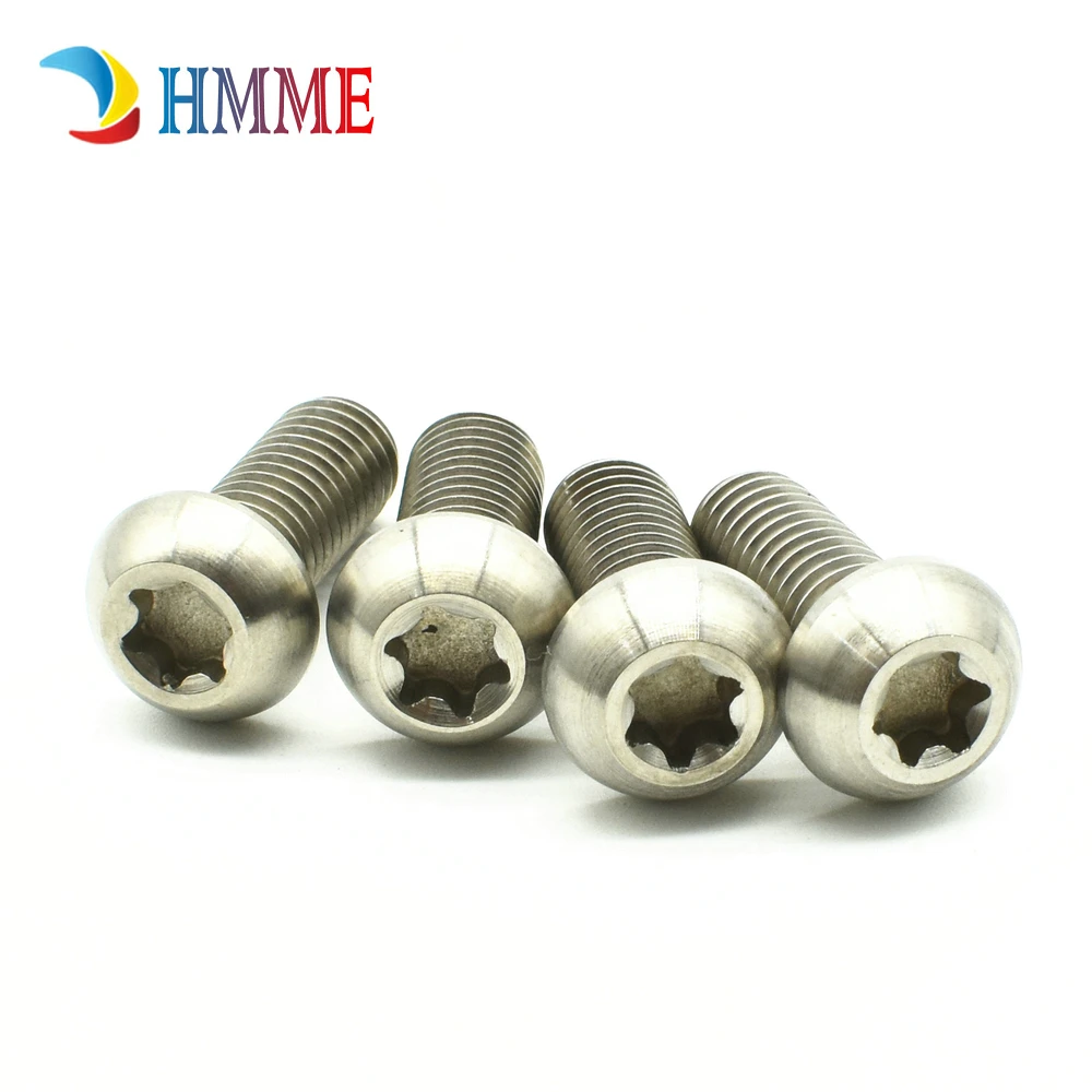 Titanium bolts M8X20mm torx head Titanium color  (1)