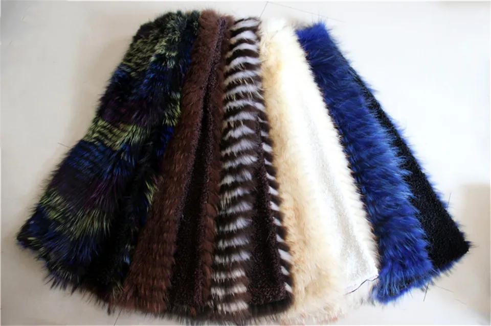 Модные теплые Для женщин шарф натуральным лисьим мехом шаль накидка Обёрточная бумага зима вязаный шарф большие воротники натуральным